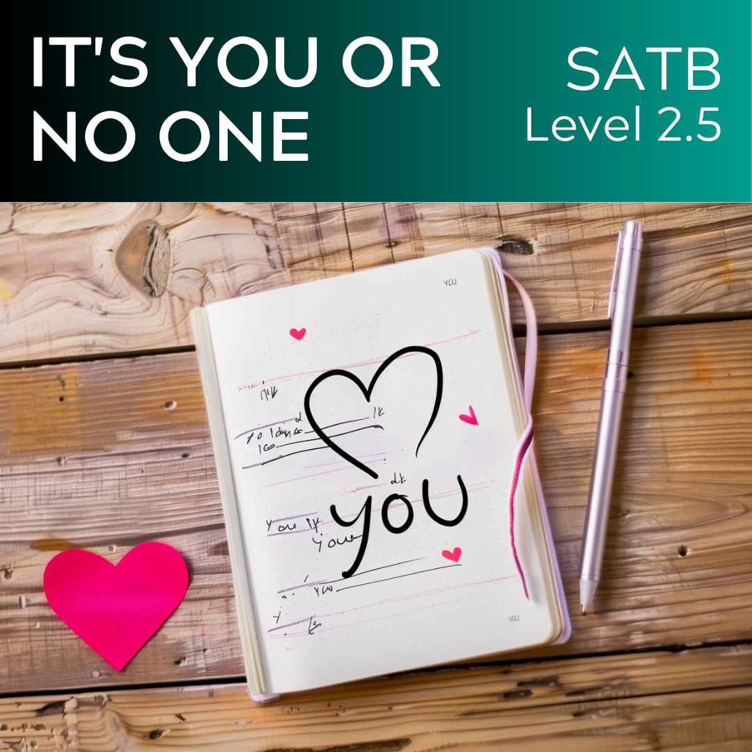 It's You or No One (SATB- L2.5)