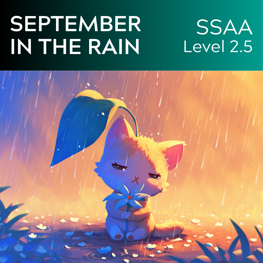 September in the Rain (SSAA - L2.5)