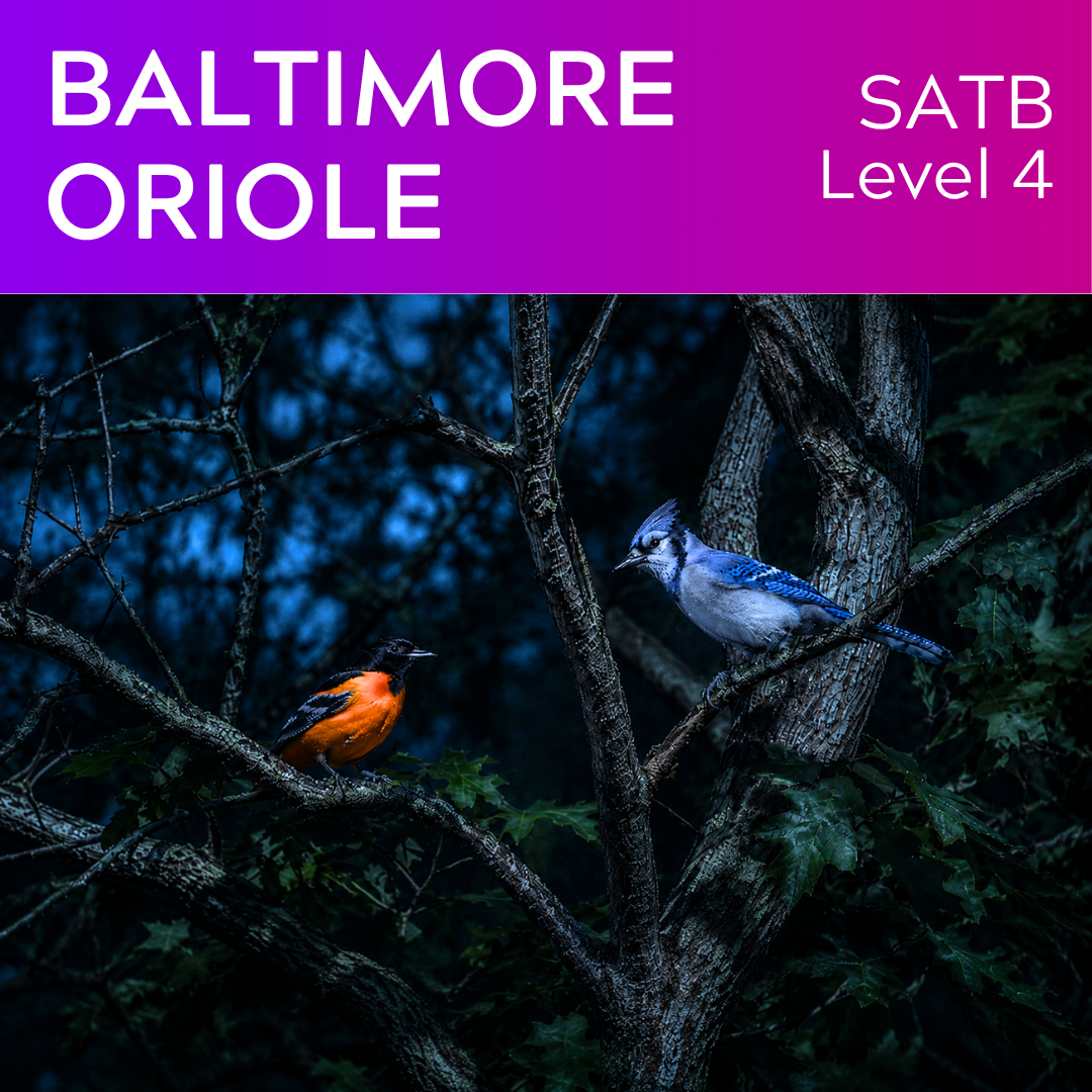 Baltimore Oriole (SATB - L4)