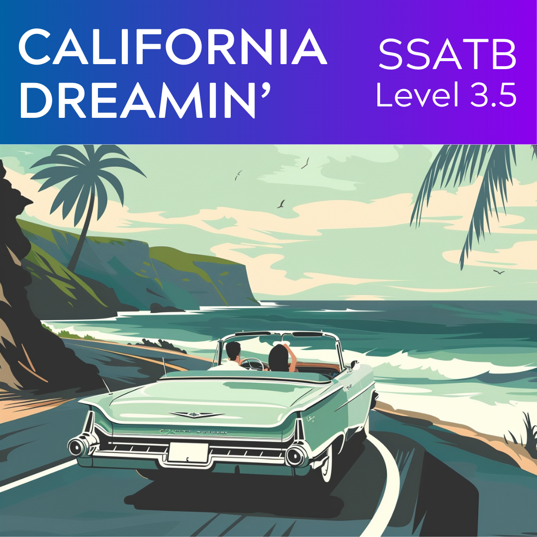 California Dreamin' (SSATB - L3.5)