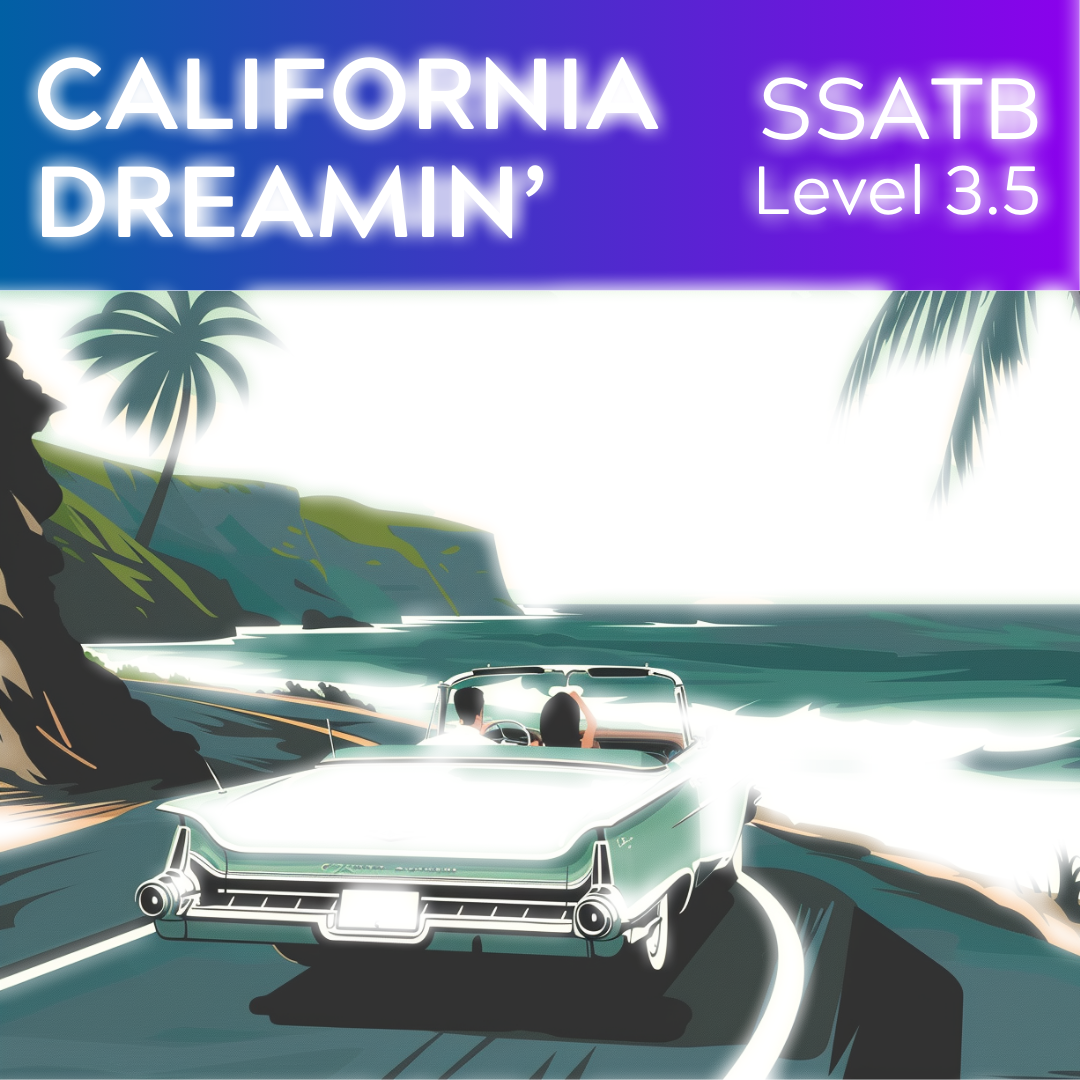 California Dreamin' (SSATB - L3.5)