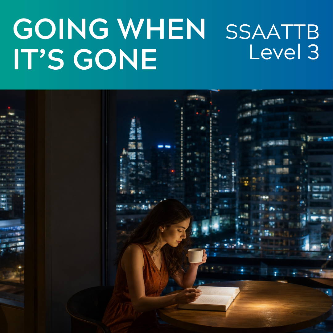 Gehen, wenn es weg ist (SSAATTB – L3)