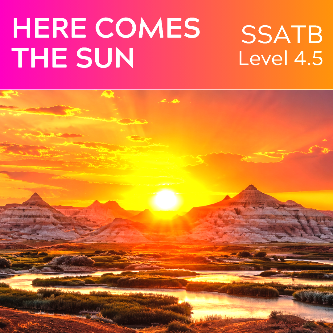 Here Comes the Sun (SSATB - L4.5) (NEUE Big-Band-Parts!)