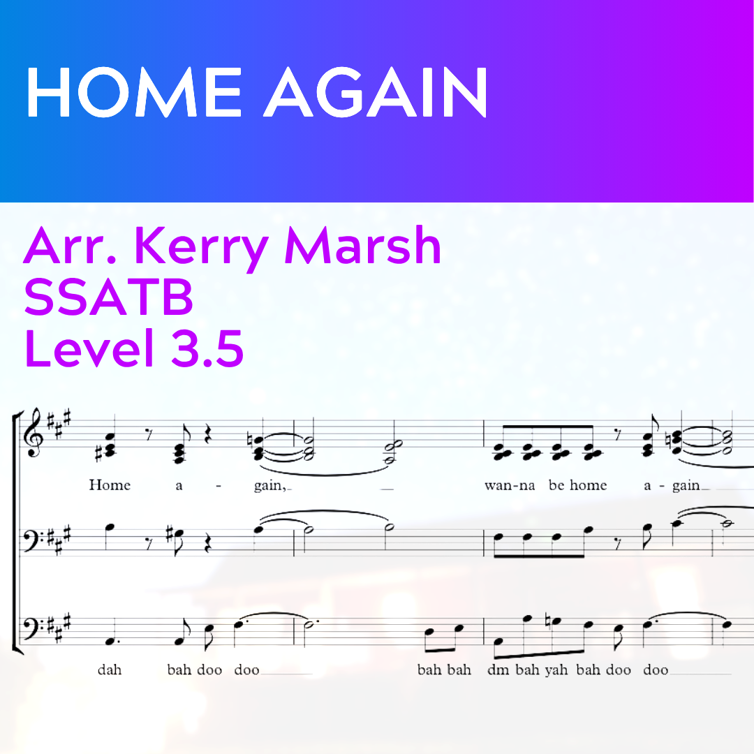 Home Again (SSATB - L3.5)