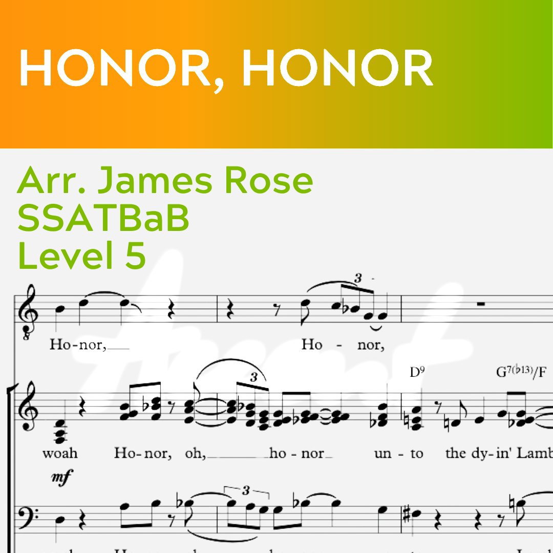 Honor, Honor (SSATBaB - L5)