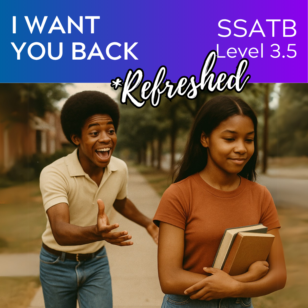 I Want You Back "Refreshed" (SSATB - L3.5)