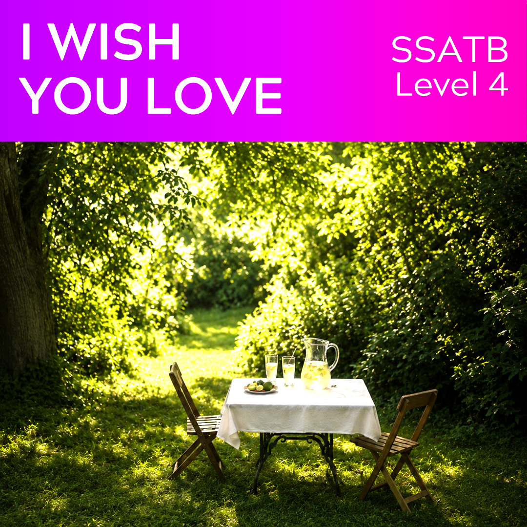 I Wish You Love (SSATB - L4)
