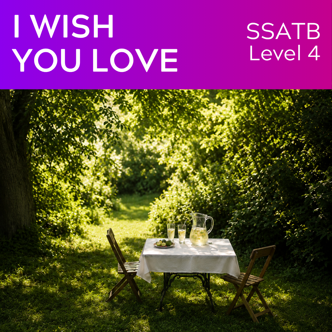 I Wish You Love (SSATB - L4)