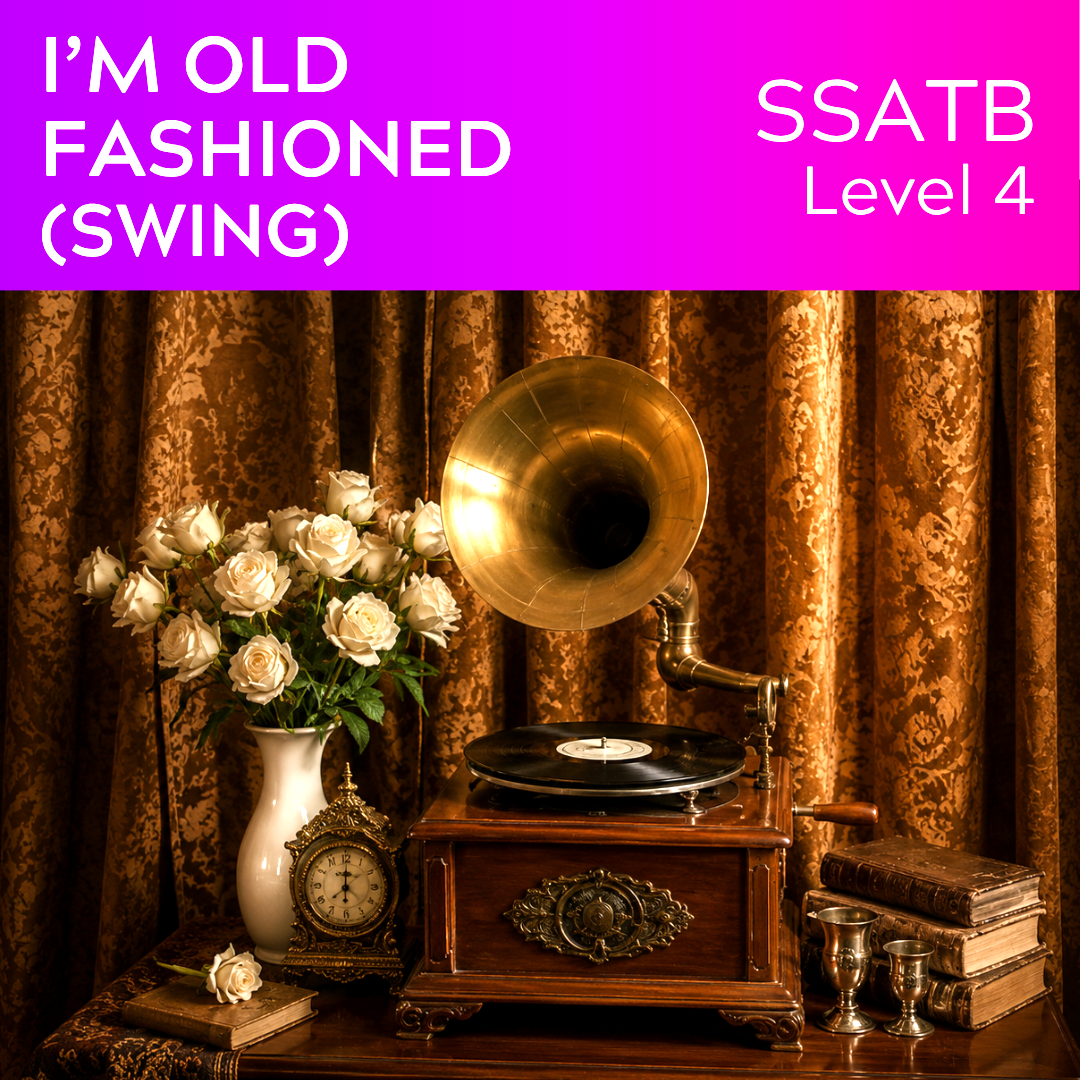I'm Old Fashioned (Swing-Version) (SSATB - L4)