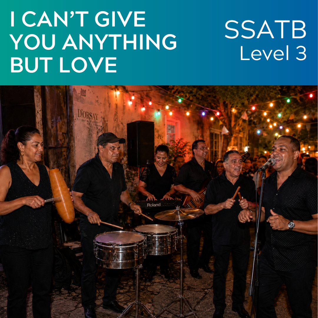 I Can't Give You Anything But Love (SSATB - L3)