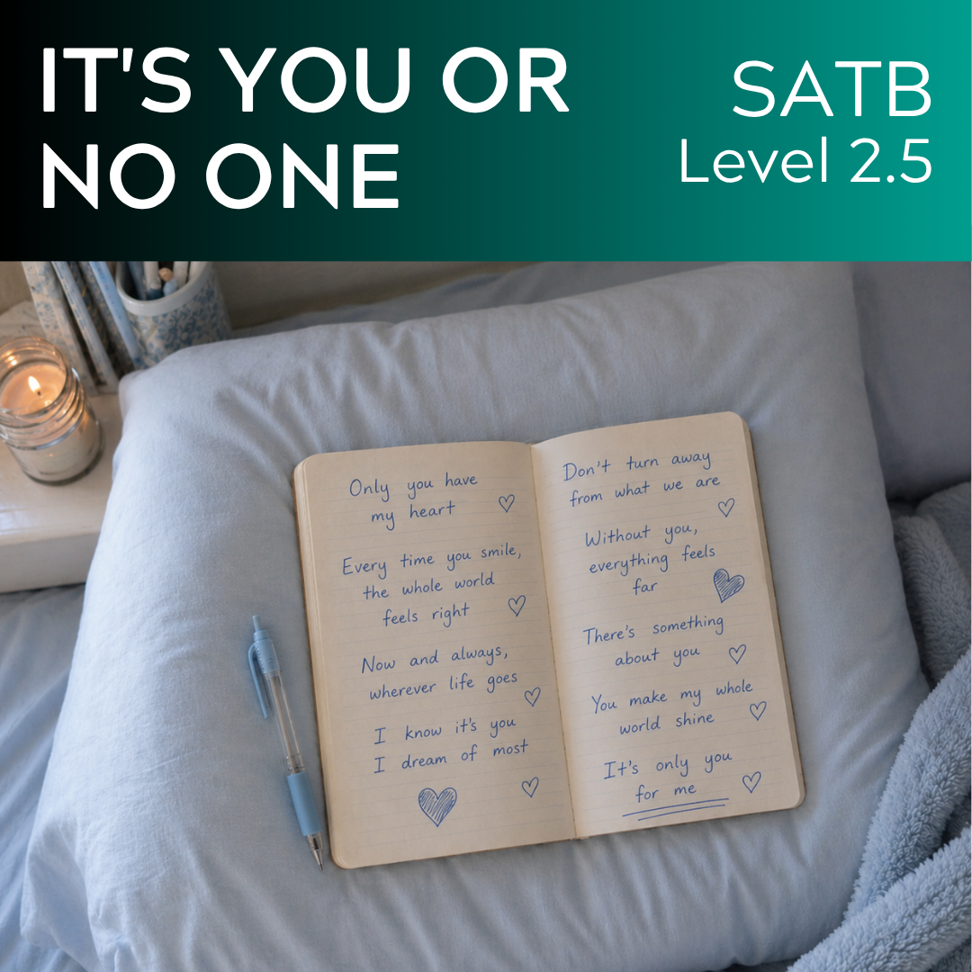 It's You or No One (SATB-L2.5)