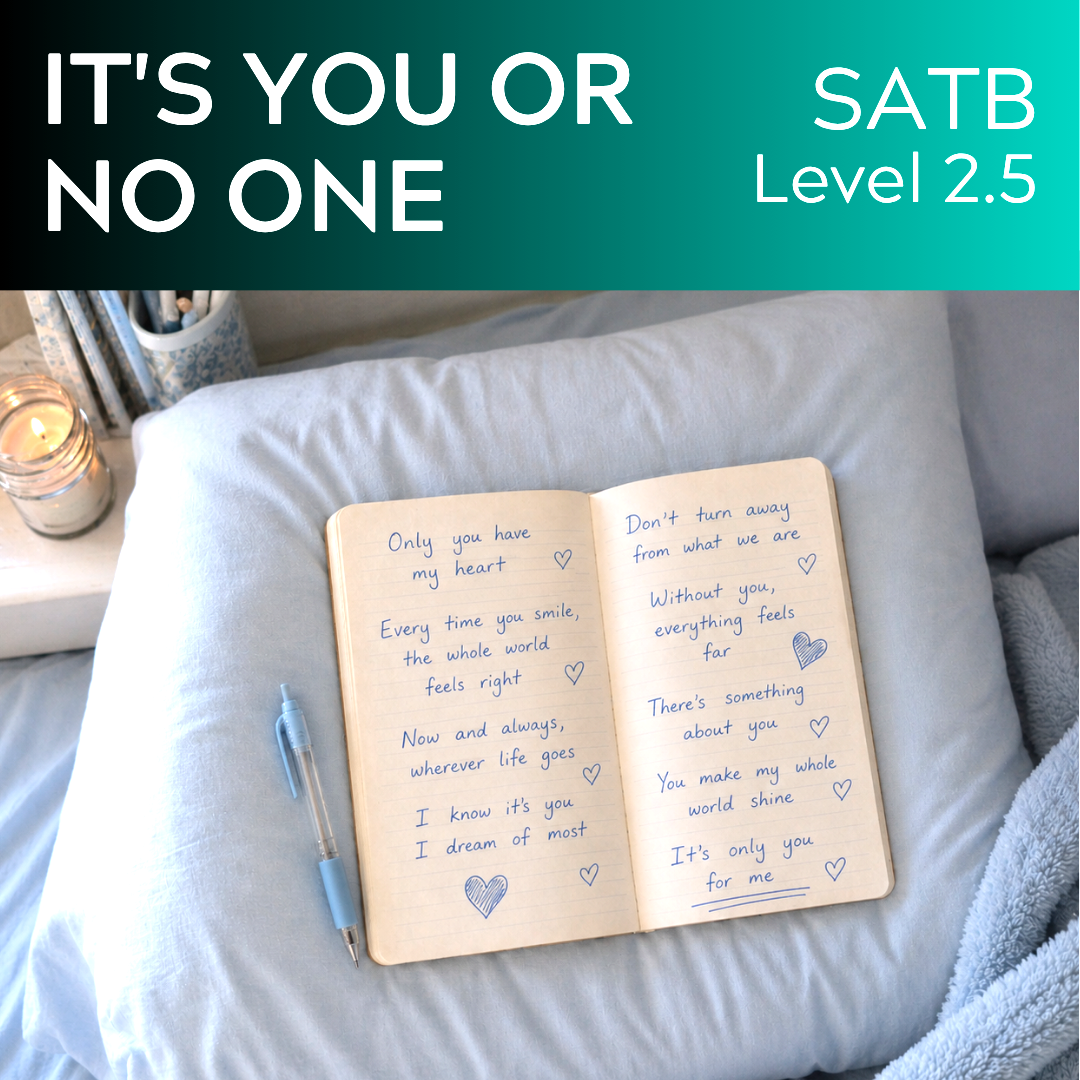 It's You or No One (SATB-L2.5)