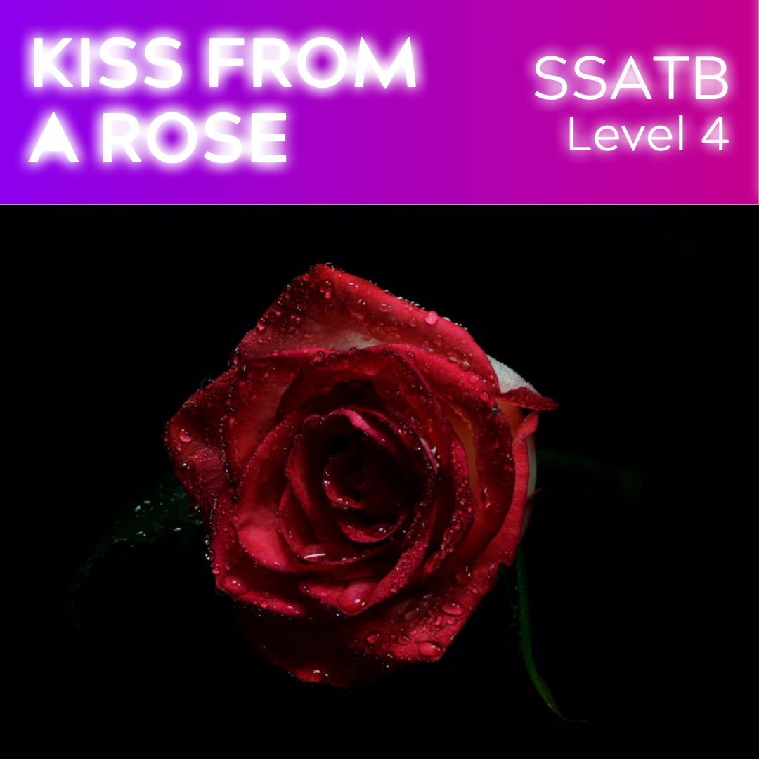 Kiss From a Rose (SSATB - L4)