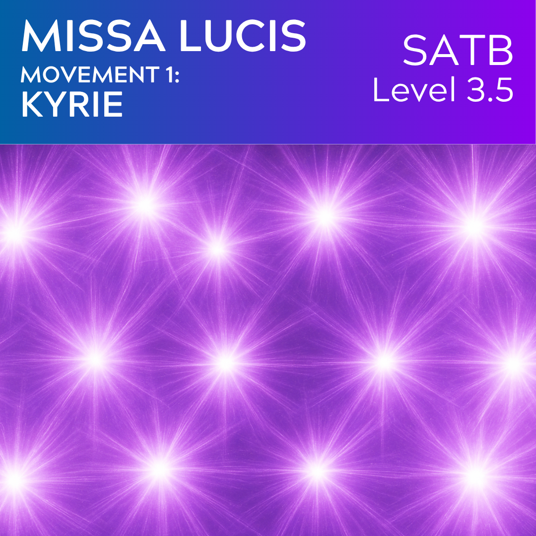 Missa Lucis 1 - Kyrie (SATB - L3.5)