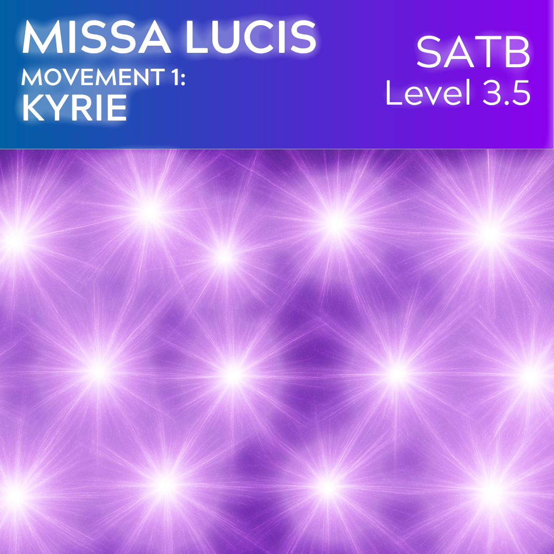 Missa Lucis 1 - Kyrie (SATB - L3.5)