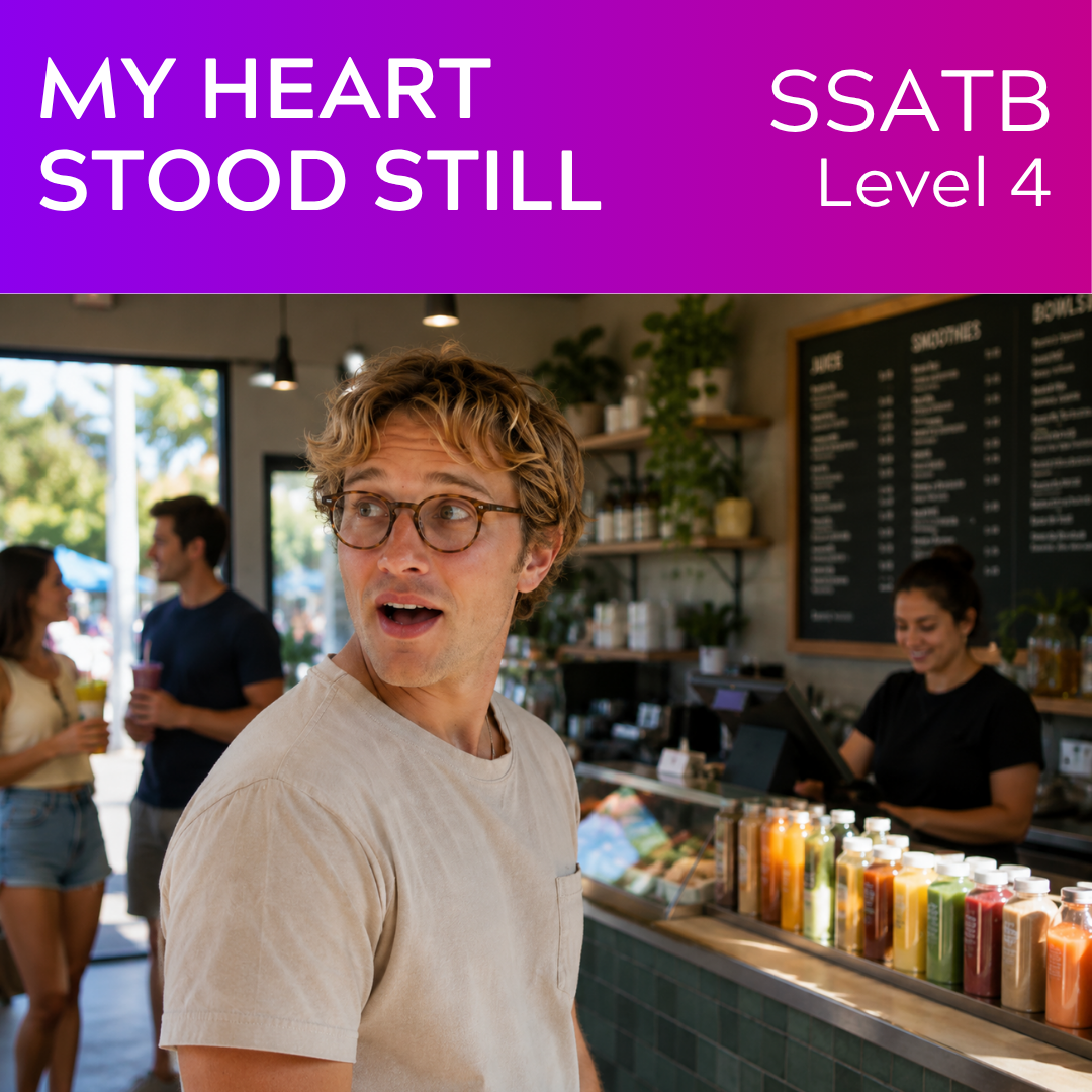 My Heart Stood Still (SSATB - L4)