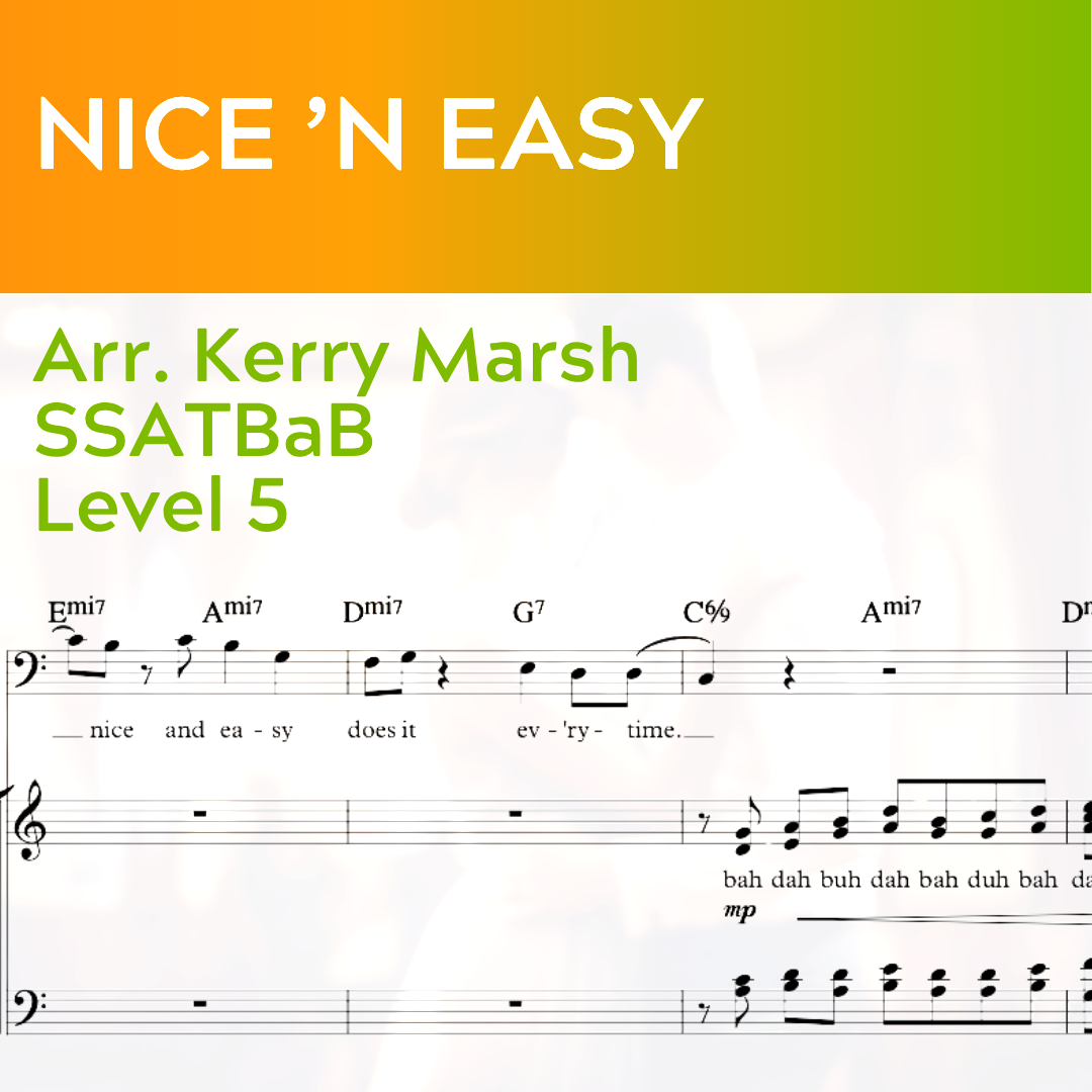 Nice 'n Easy (SSATBaB - L5) A cappella Version