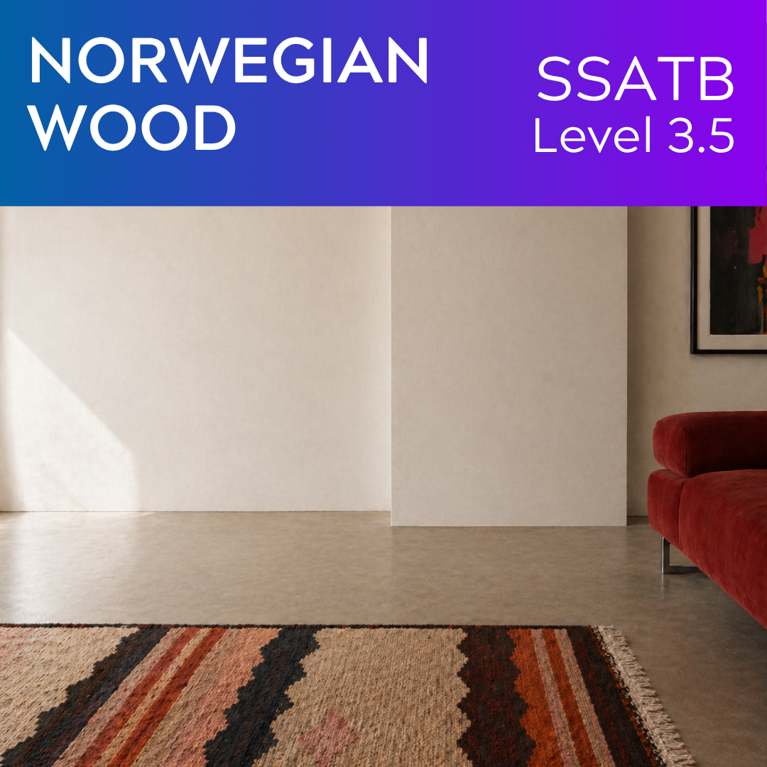 Norwegian Wood (SSATB - L3.5)