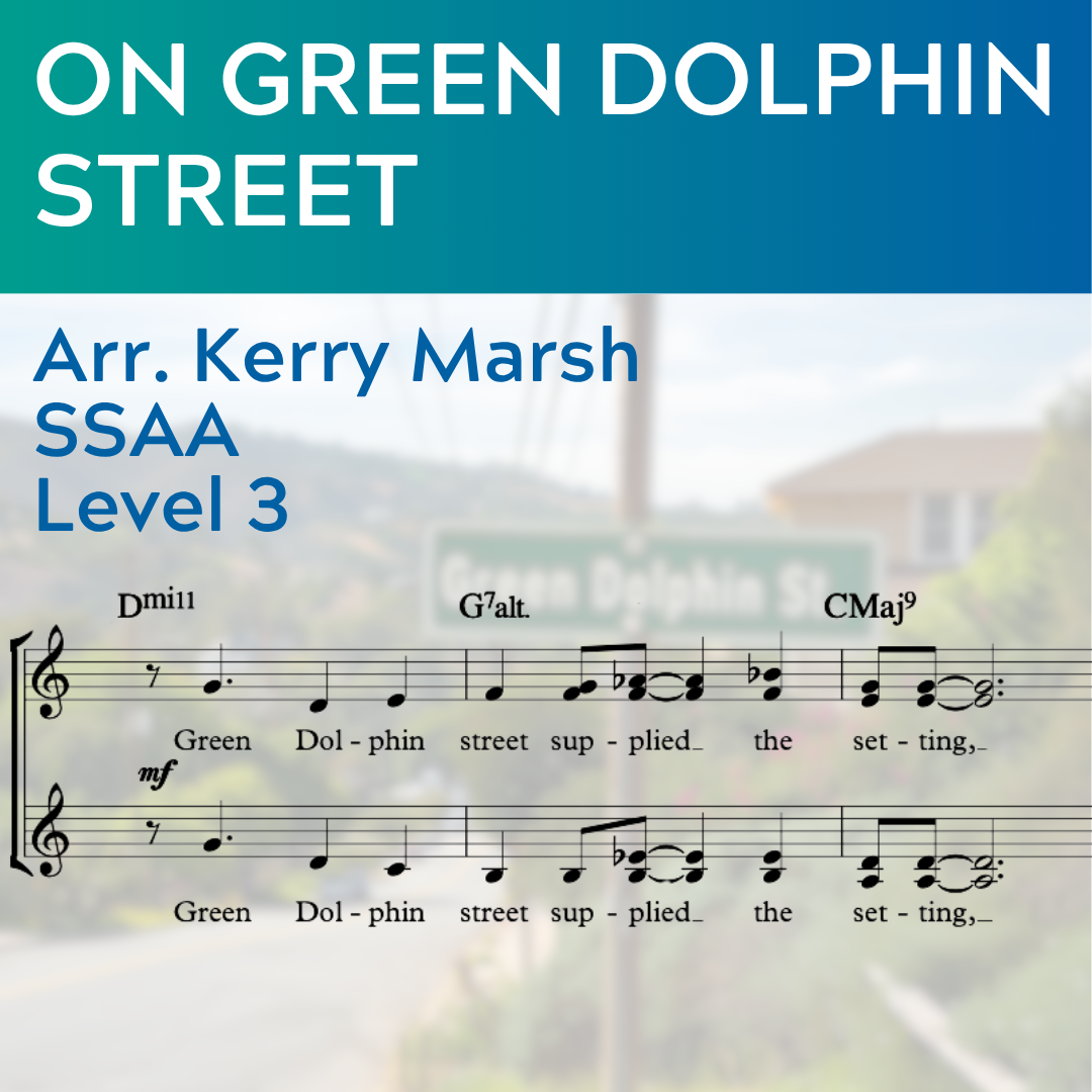 On Green Dolphin Street (SSAA - L3)