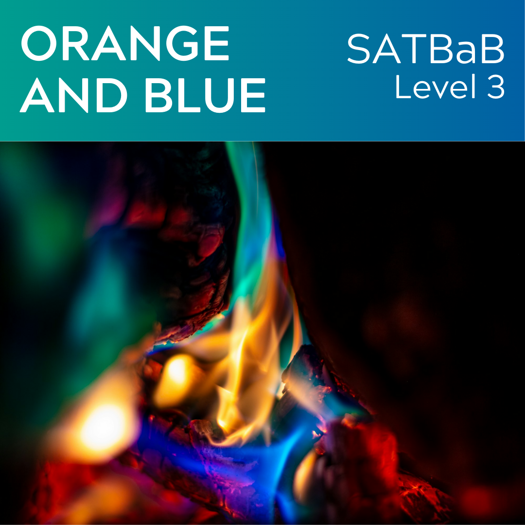 Orange and Blue (SATBaB - L3)