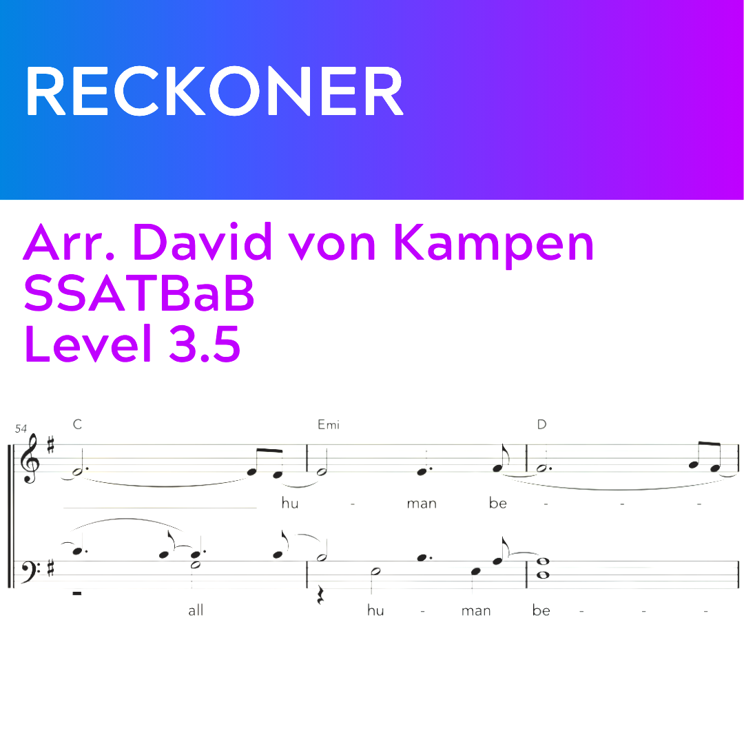 Reckoner (SSATBaB - L3.5)