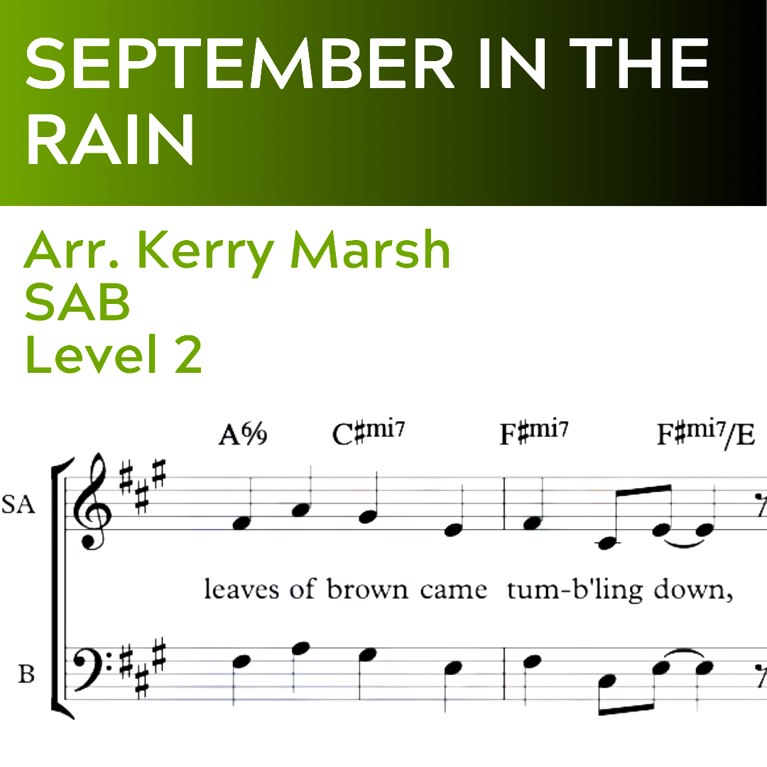 September in the Rain (SAB - L2)