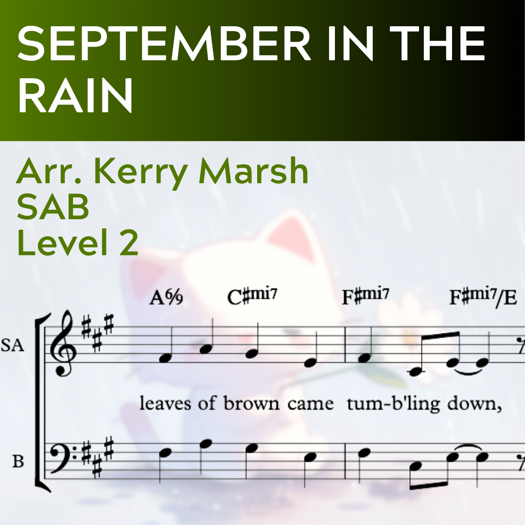 September in the Rain (SAB - L2)