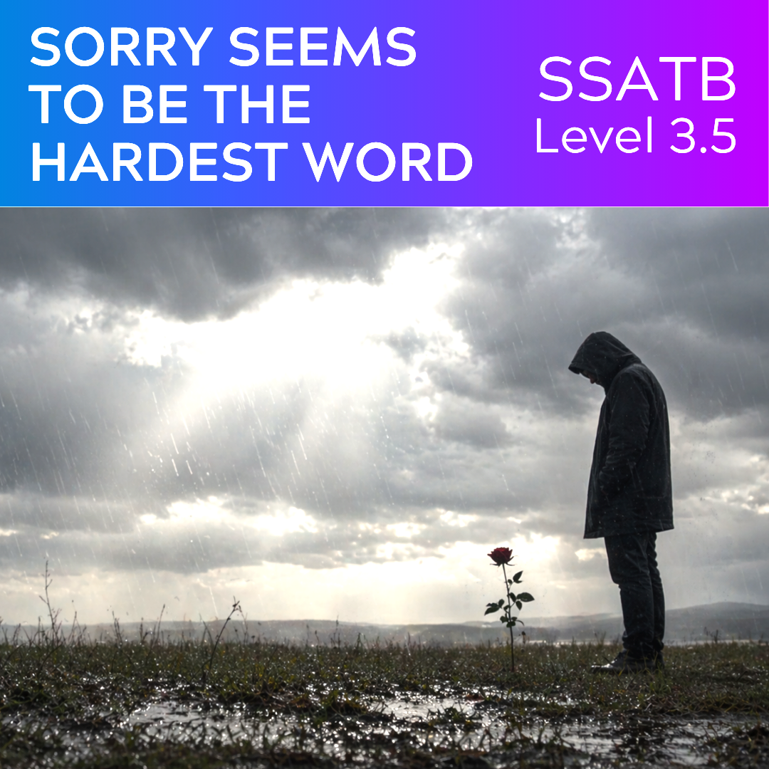 Entschuldigung scheint das schwierigste Wort zu sein (SSATB - L3.5)