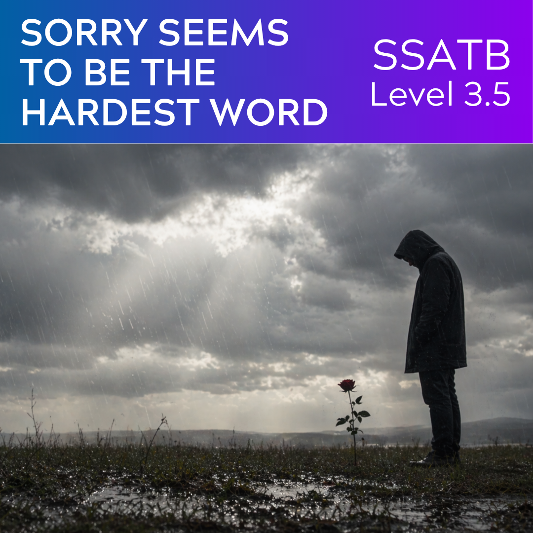 Entschuldigung scheint das schwierigste Wort zu sein (SSATB - L3.5)