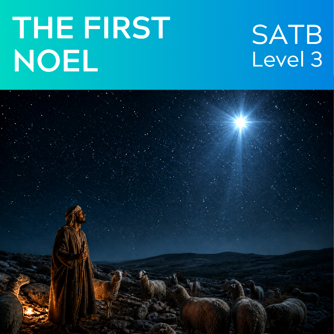 Die BIG-BAND-Version von The First Noel (SATB – L3) verfügbar