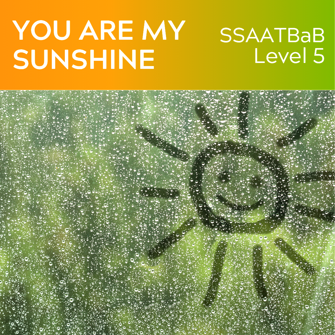Du bist mein Sonnenschein (SSAATBaB - L5)